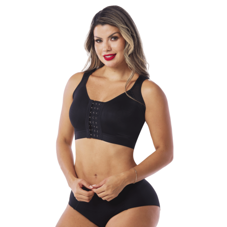 Sujetador Postquirúrgico con Corrector de Espalda | Soporte y Compresión