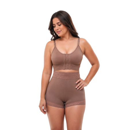 Short Push-Up tipo Braga | Moldea Abdomen y Realza Glúteos