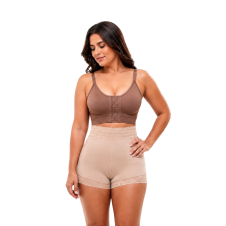 Short Push-Up tipo Braga | Moldea Abdomen y Realza Glúteos